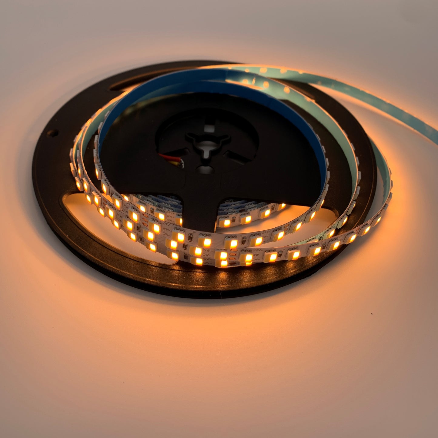 LED Strip CCT 5m, 25W/m, 24V DC, 2000K - 6500K, CRI>90, IP20