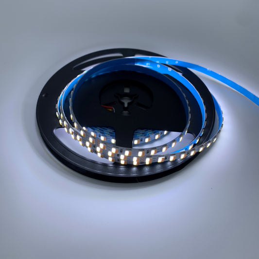 LED Strip CCT 5m, 25W/m, 24V DC, 2000K - 6500K, CRI>90, IP20