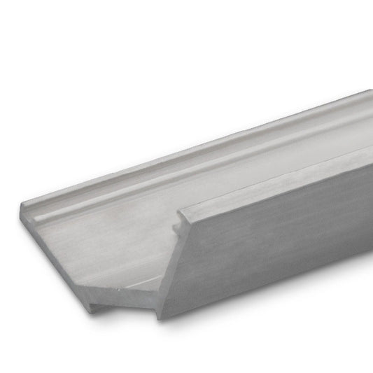 LED-Eckprofil slim 10mm, Aluminium, eloxiert, 200cm