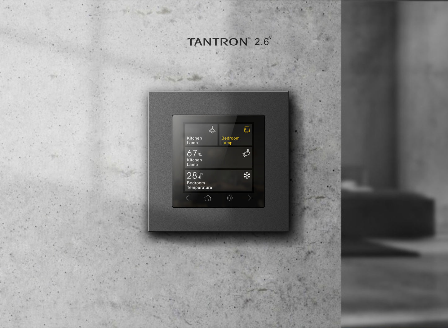 Tantron 2.6" Touch Display für 55mm Standard Rahmen