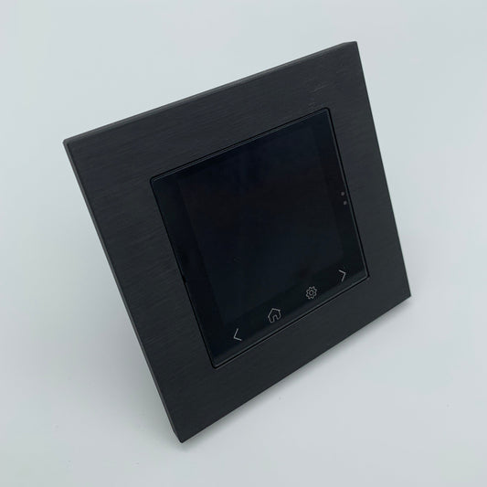 Tantron Standard Rahmen Aluminum schwarz gebürstet